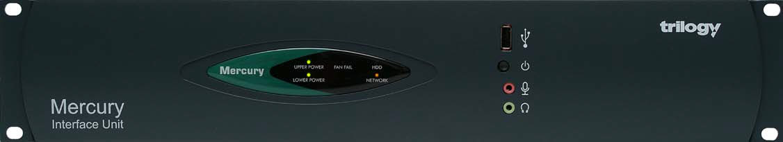 The Mercury Inteface Unit (MIU) is a rack mounted 2U device that can accomodate up to 32 discrete devices or networks